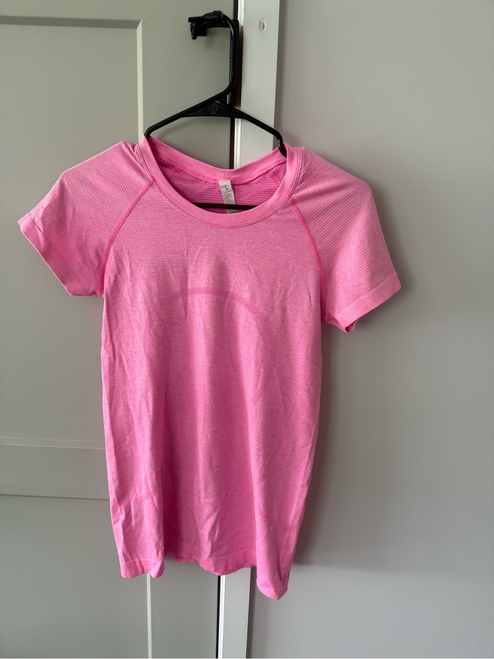 lululemon athletica Short Sleeve Tee in Bright Pink